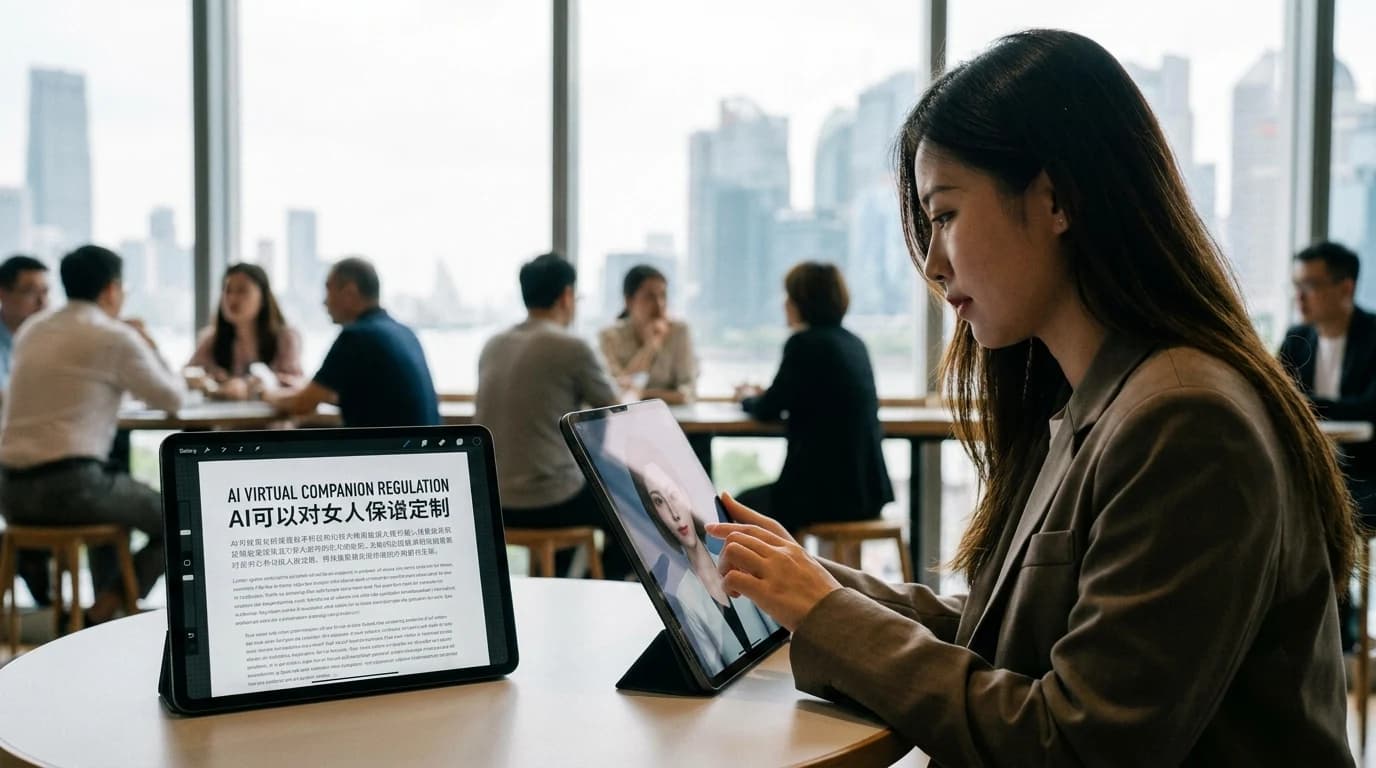 China endurece la regulación sobre los 'compañeros virtuales' de inteligencia artificial