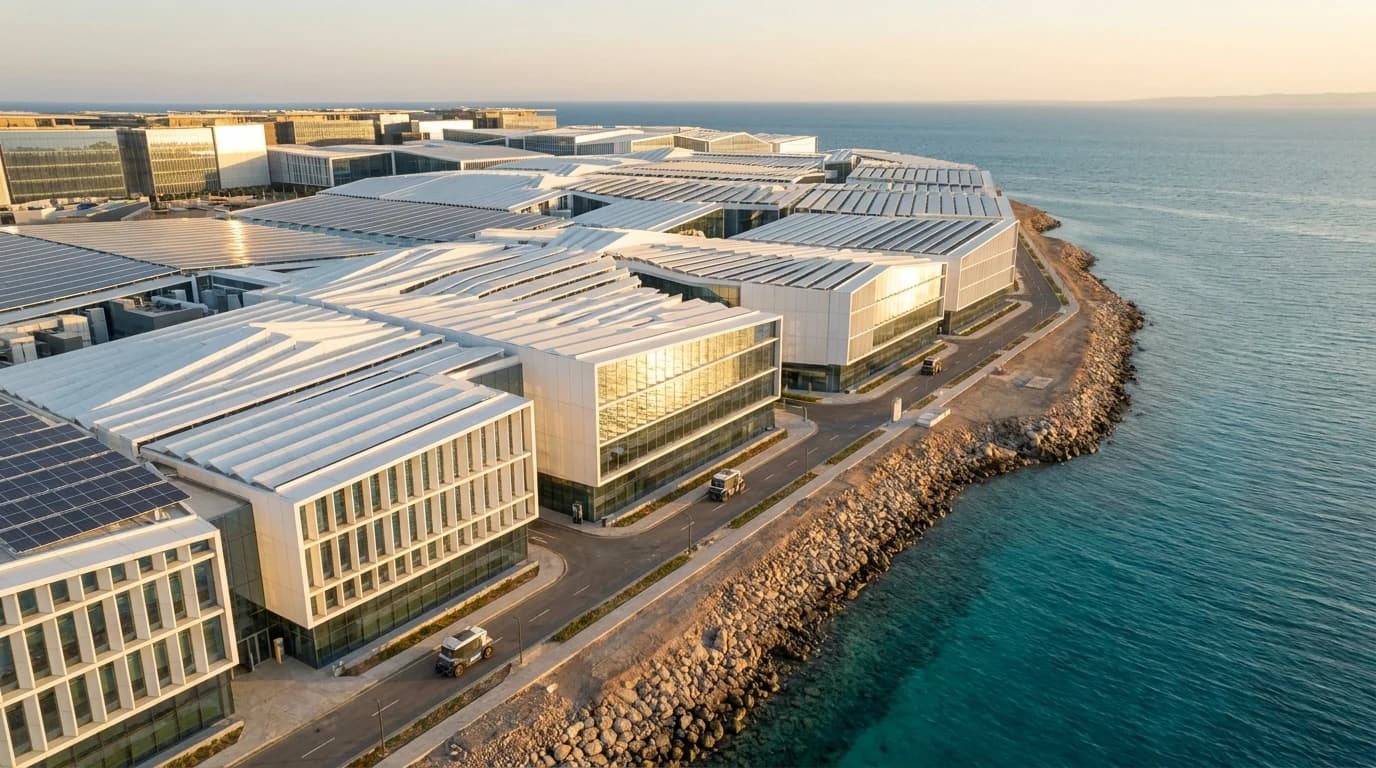 HUMAIN y DataVolt construirán megacentro de datos de IA de 100 MW con energía limpia en Oxagon