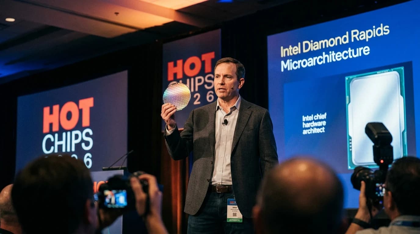 Intel presenta en Hot Chips 2026 sus nuevas arquitecturas diseñadas para IA agéntica