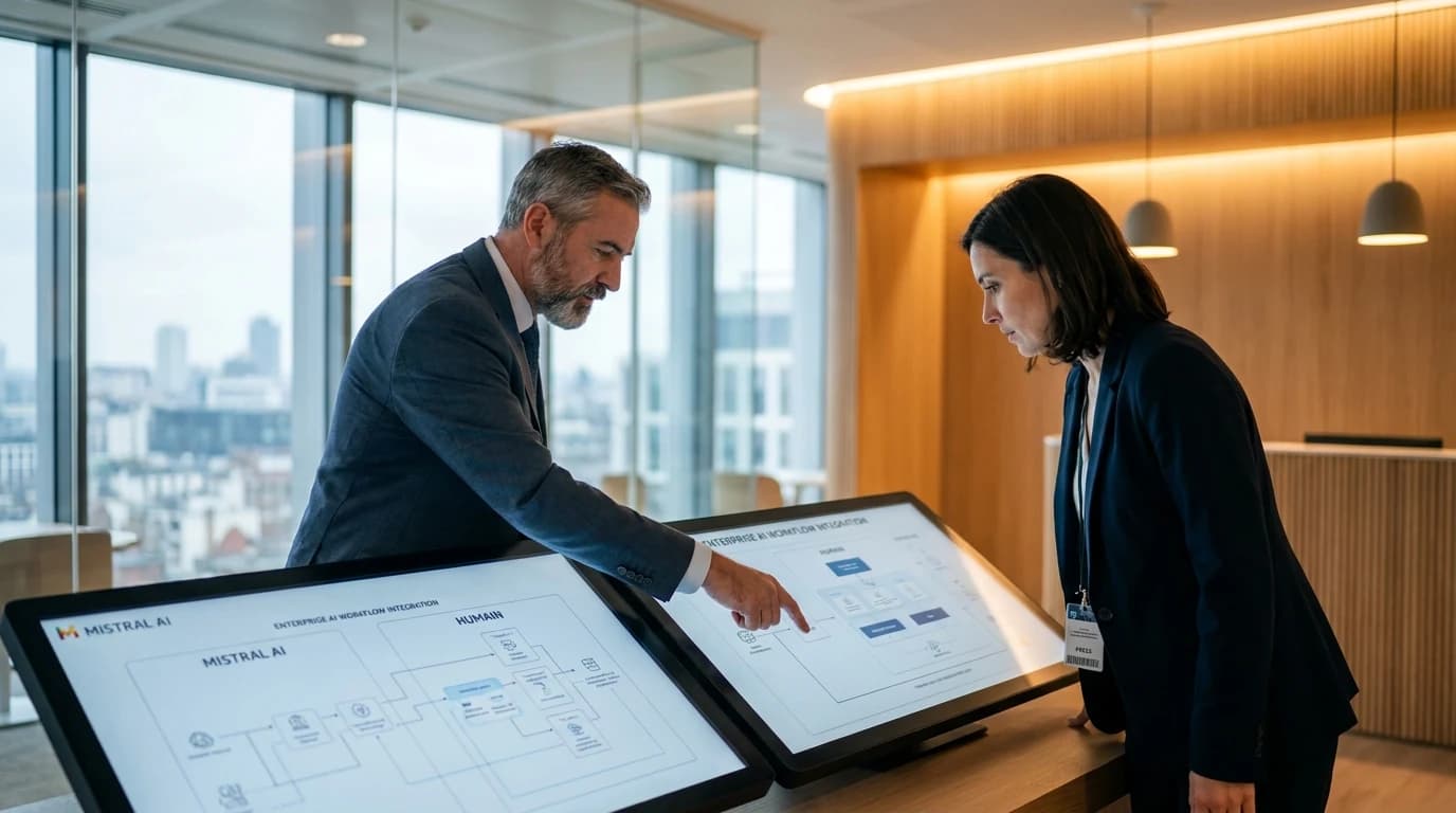 Mistral AI y HUMAIN firman alianza para desplegar soluciones de IA empresarial
