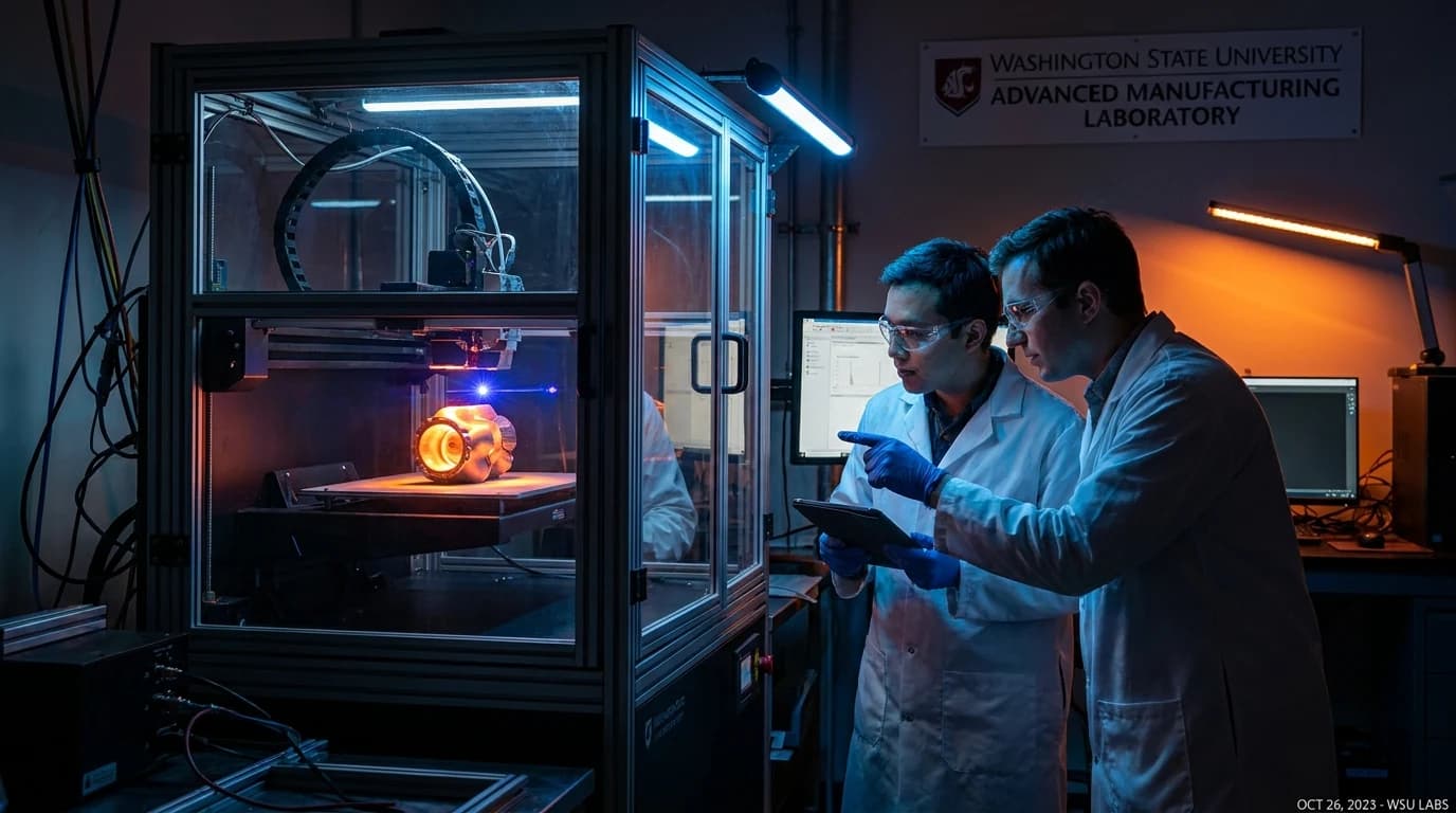 Investigadores utilizan IA para optimizar la impresión 3D de aleaciones metálicas complejas