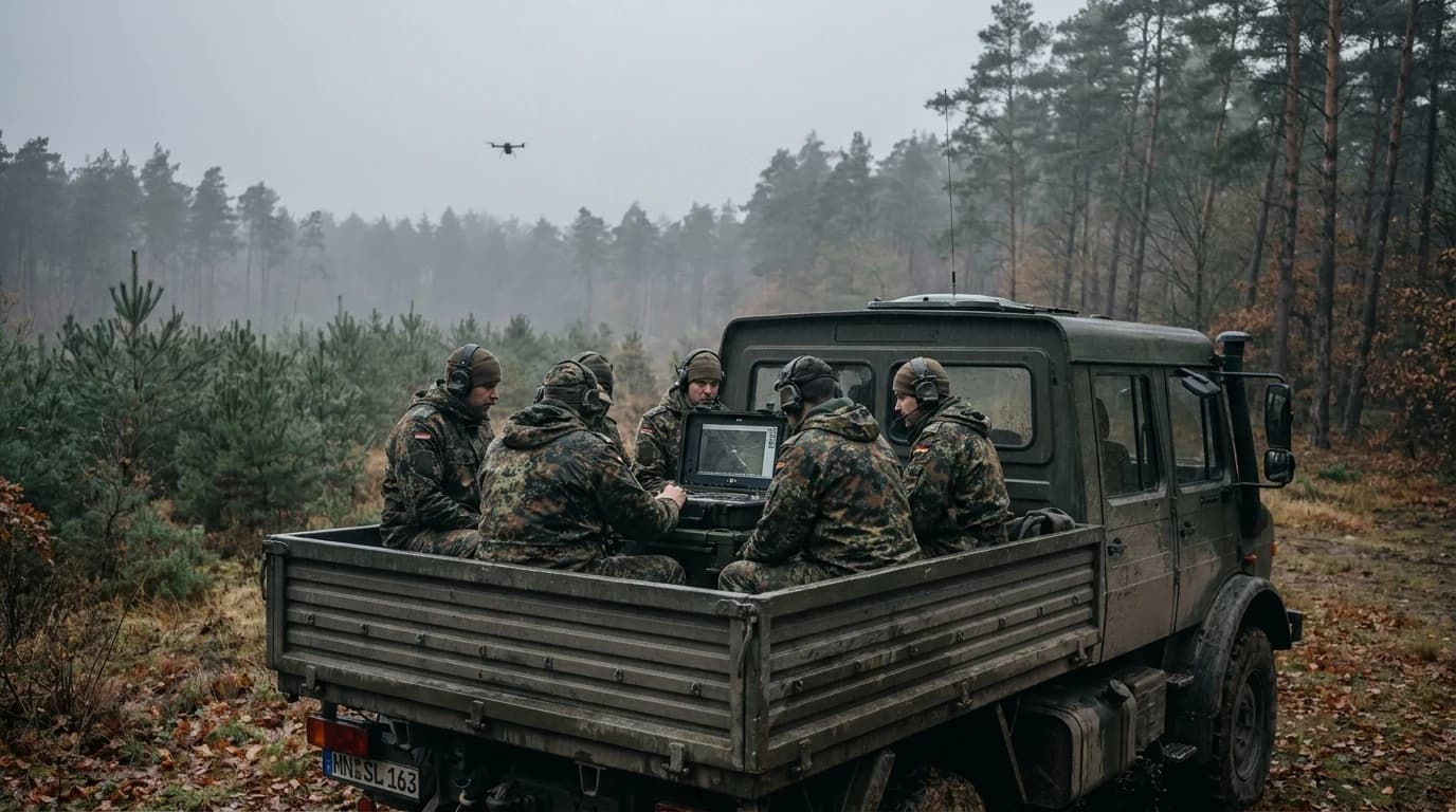 El ejército alemán prueba 30 herramientas de IA para análisis de drones y soberanía operativa