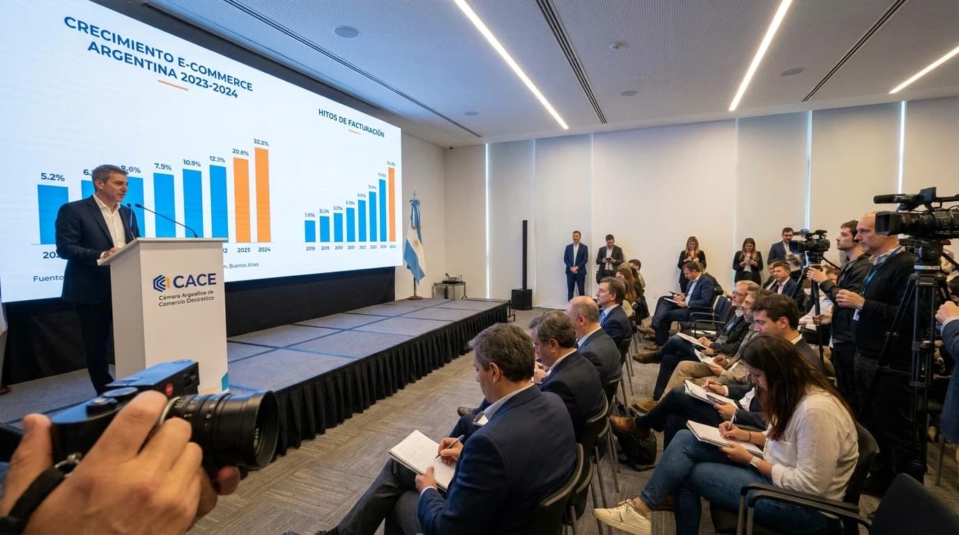 CACE confirma facturación de $19.5 billones en eCommerce durante el primer semestre de 2026 en Argentina (+28% interanual)