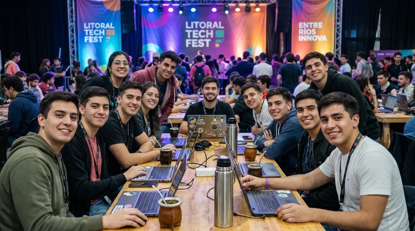 Campus Party regresa a Entre Ríos con foco en talleres formativos gratuitos de Inteligencia Artificial para jóvenes y desarrolladores