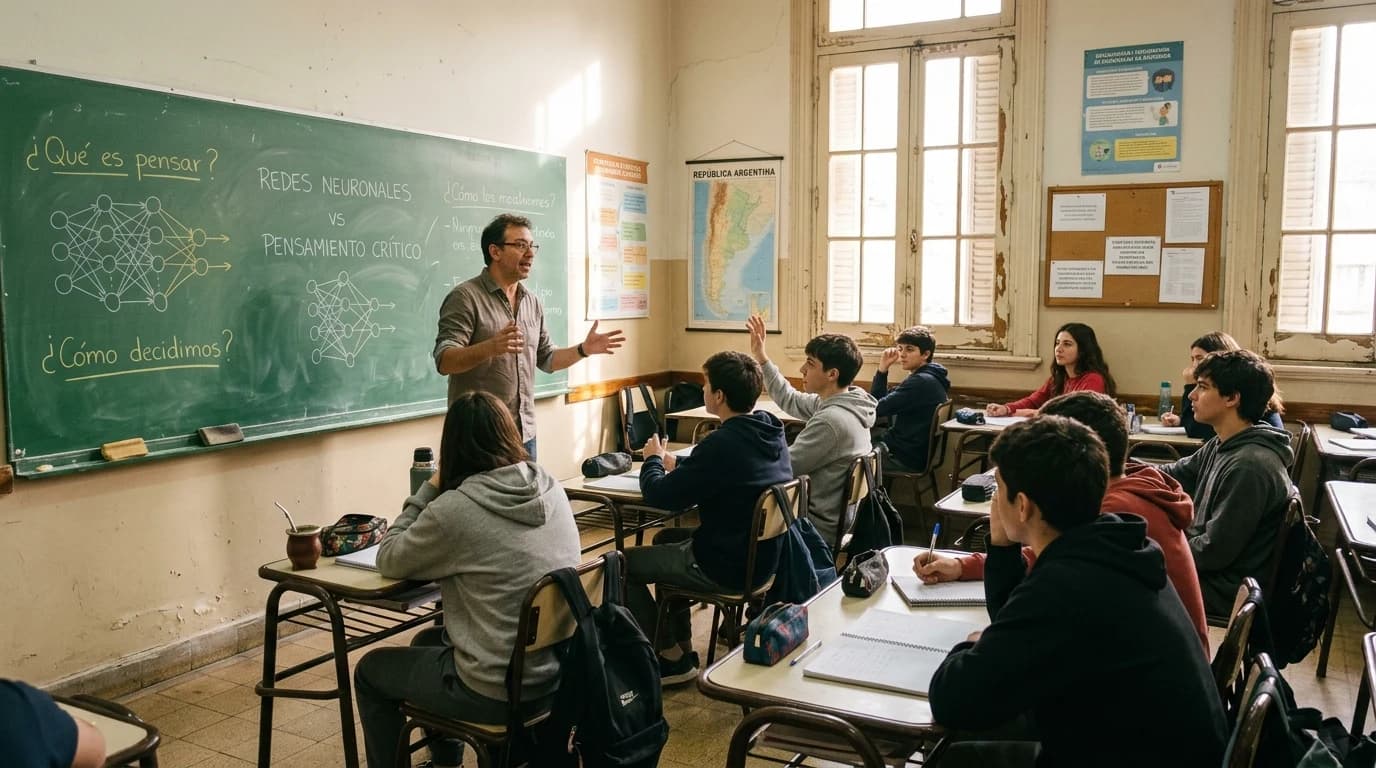 Debate en Argentina sobre la obligatoriedad de enseñar Inteligencia Artificial en escuelas secundarias de CABA