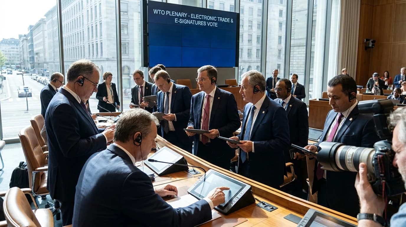 Foro de la OMC sobre Comercio Electrónico: Directrices de comercio digital sin papel abarcan el 70% del intercambio mundial