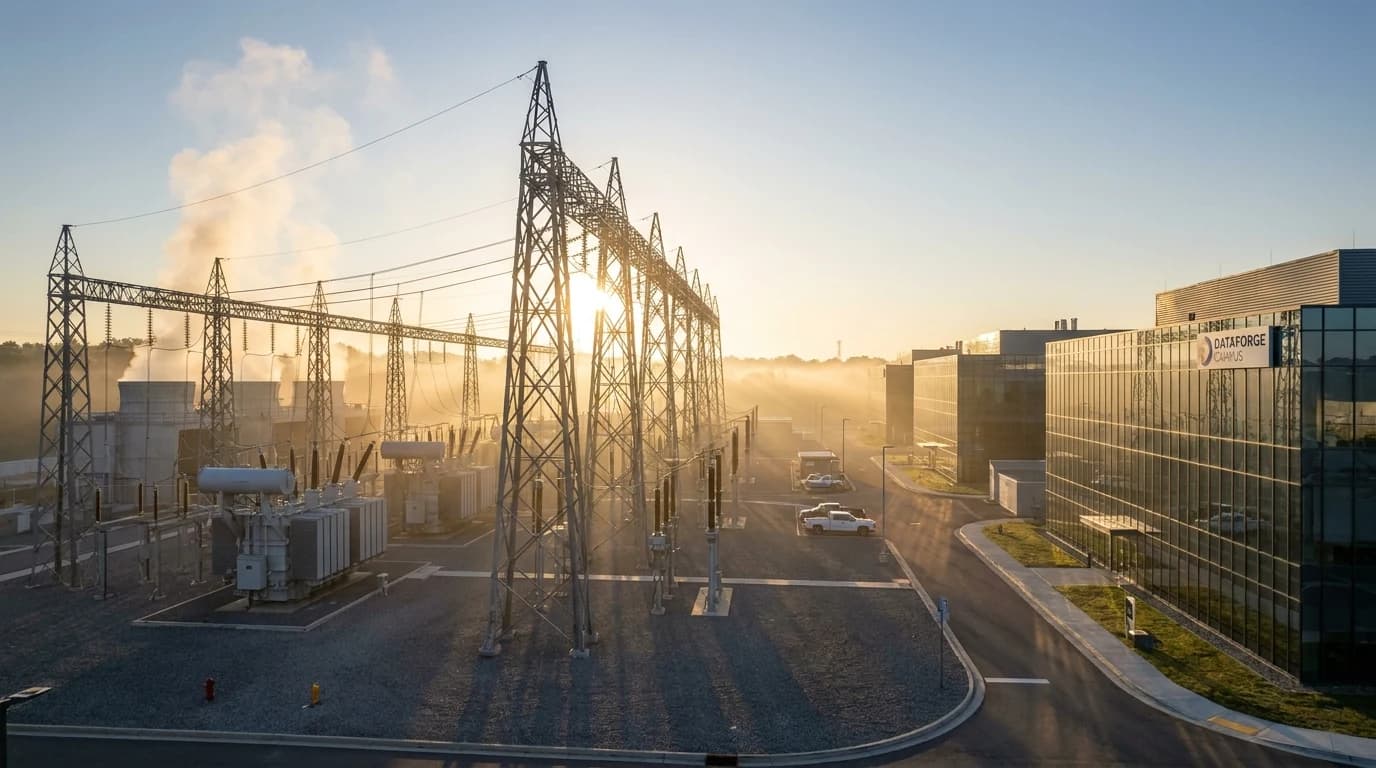 National Grid invierte $1.750M en Project Kilby para alimentar centros de datos de IA de Microsoft