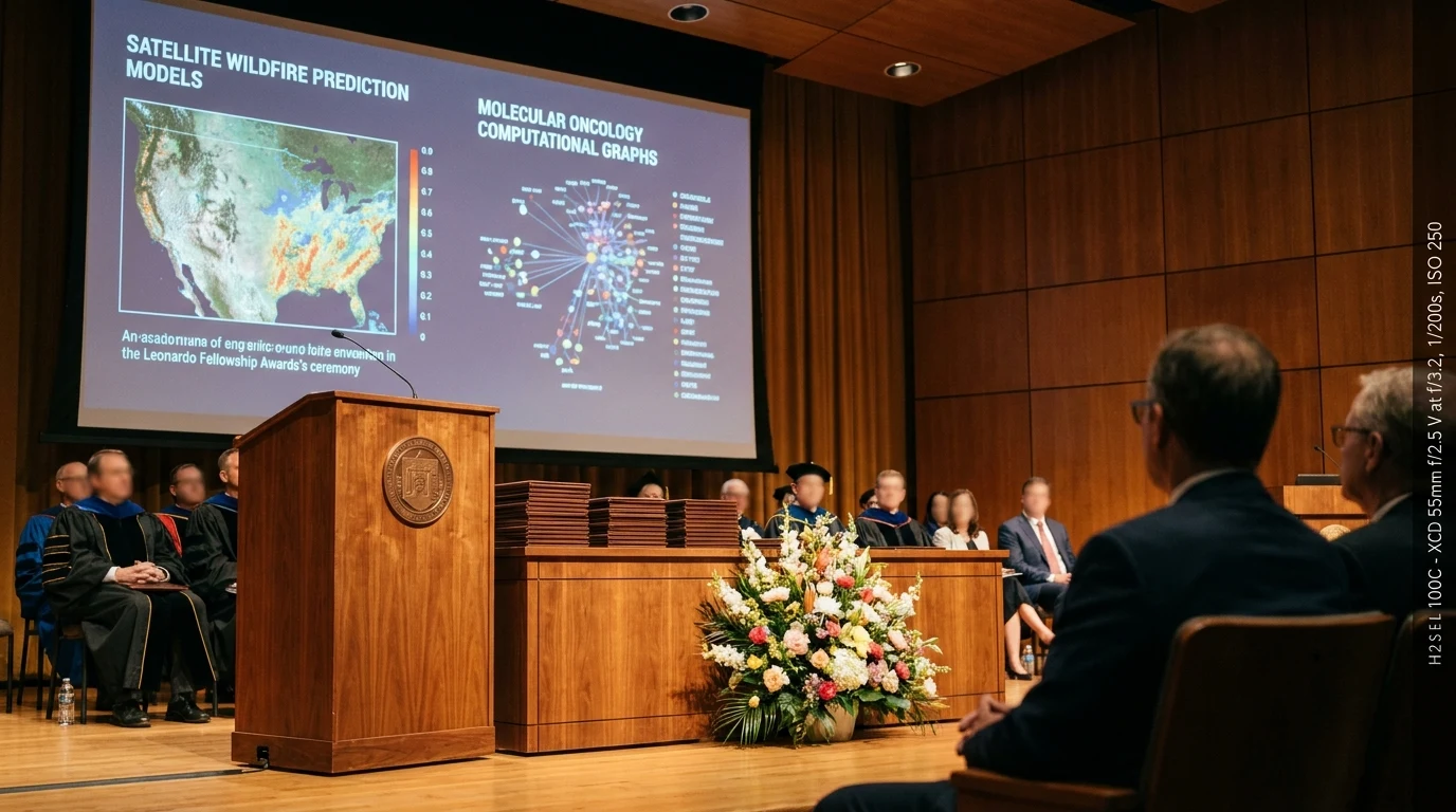 Las Becas Leonardo 2026 premian proyectos de IA para modelado de incendios forestales y oncología de precisión