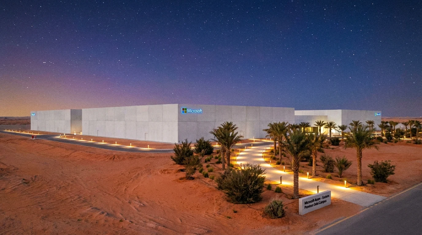 Microsoft confirma apertura de la nueva región cloud Saudi Arabia East para noviembre de 2026